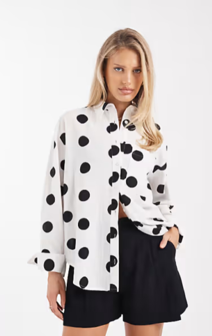 oversized πουκάμισο