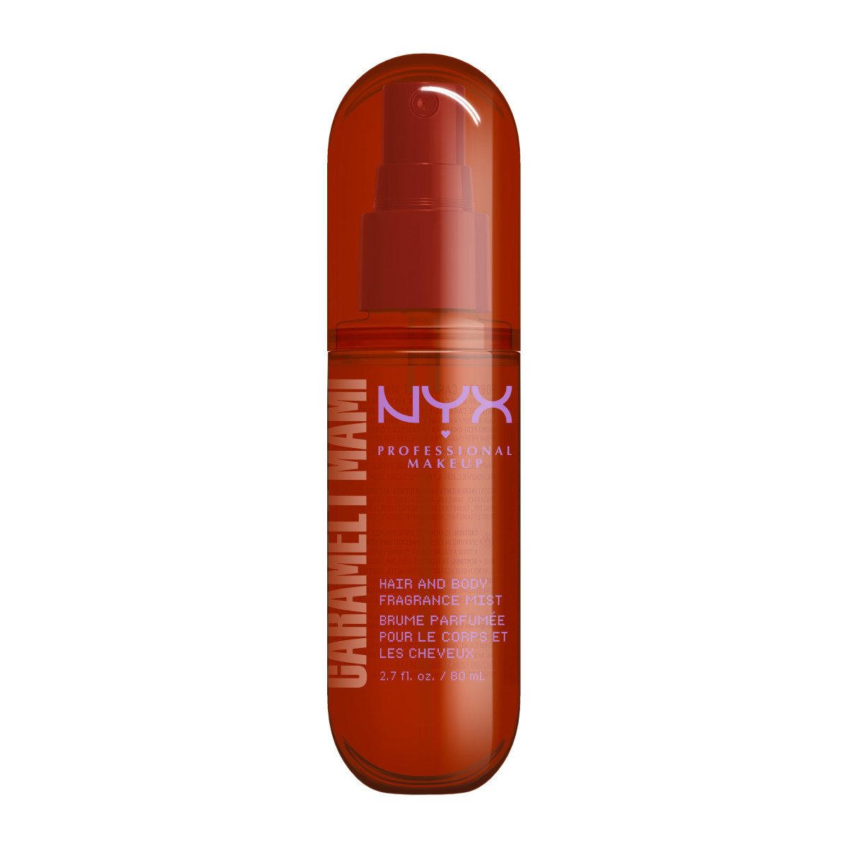 Nyx Professional Makeup Hair & Body Fragrance Mist Caramelt Mami