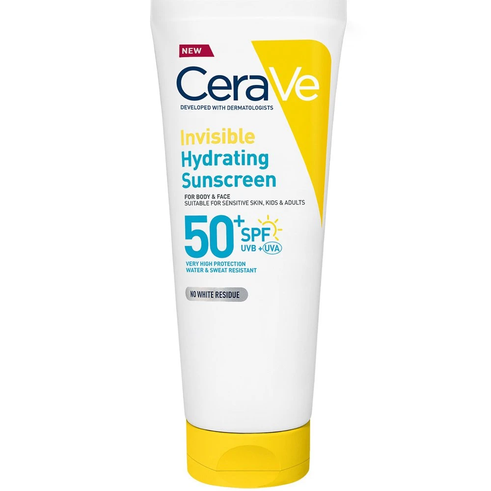 Cerave Invisible Hydrating Sunscreen SPF50+ 