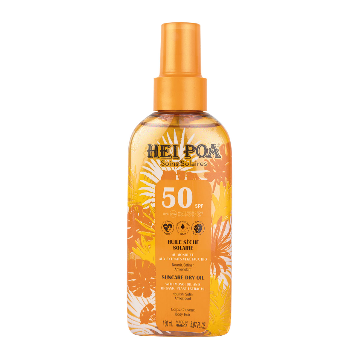 Hei Poa Suncare Dry Oil SPF50 Body & Hair