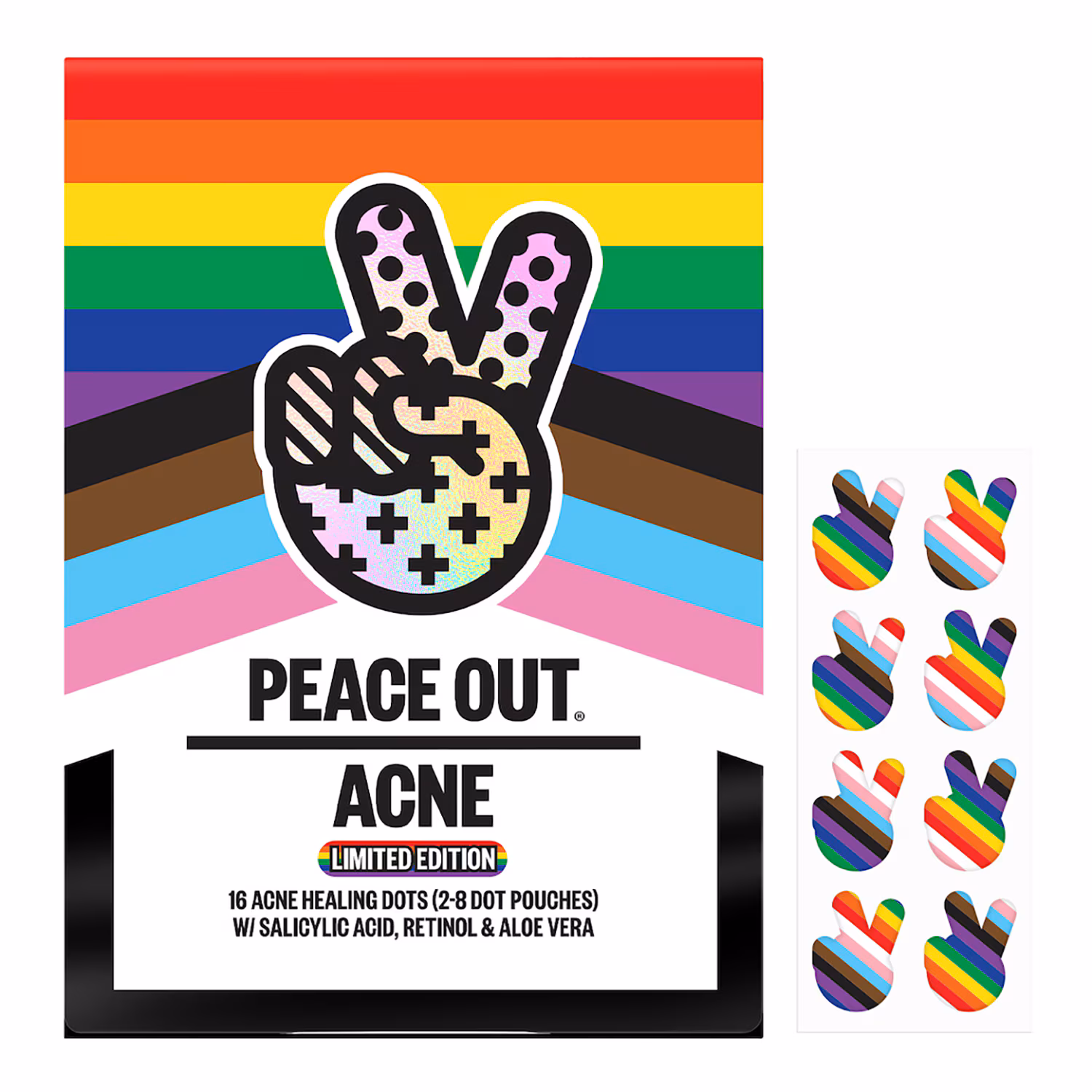  Peace Out Skincare Pride Limited Edition
