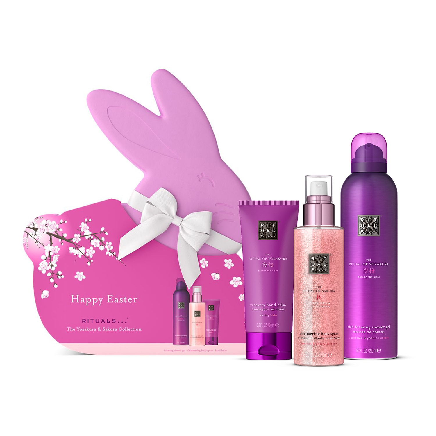 The Ritual of Yozakura Cherry Blossom Easter Gift Set
