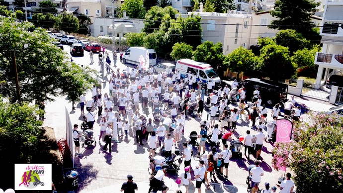 Family Strollers Run: Η Ιωάννα Βαπορίδη και ο Δημήτρης Τριανταφύλλου μιλούν για τον σημαντικό σκοπό του αγώνα