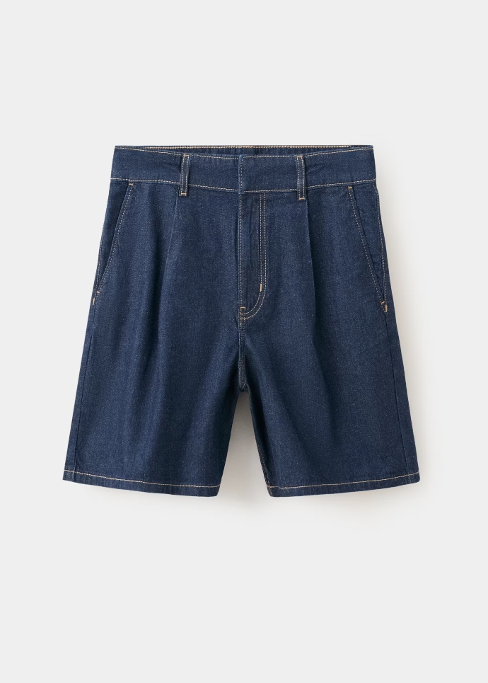 denim βερμούδα