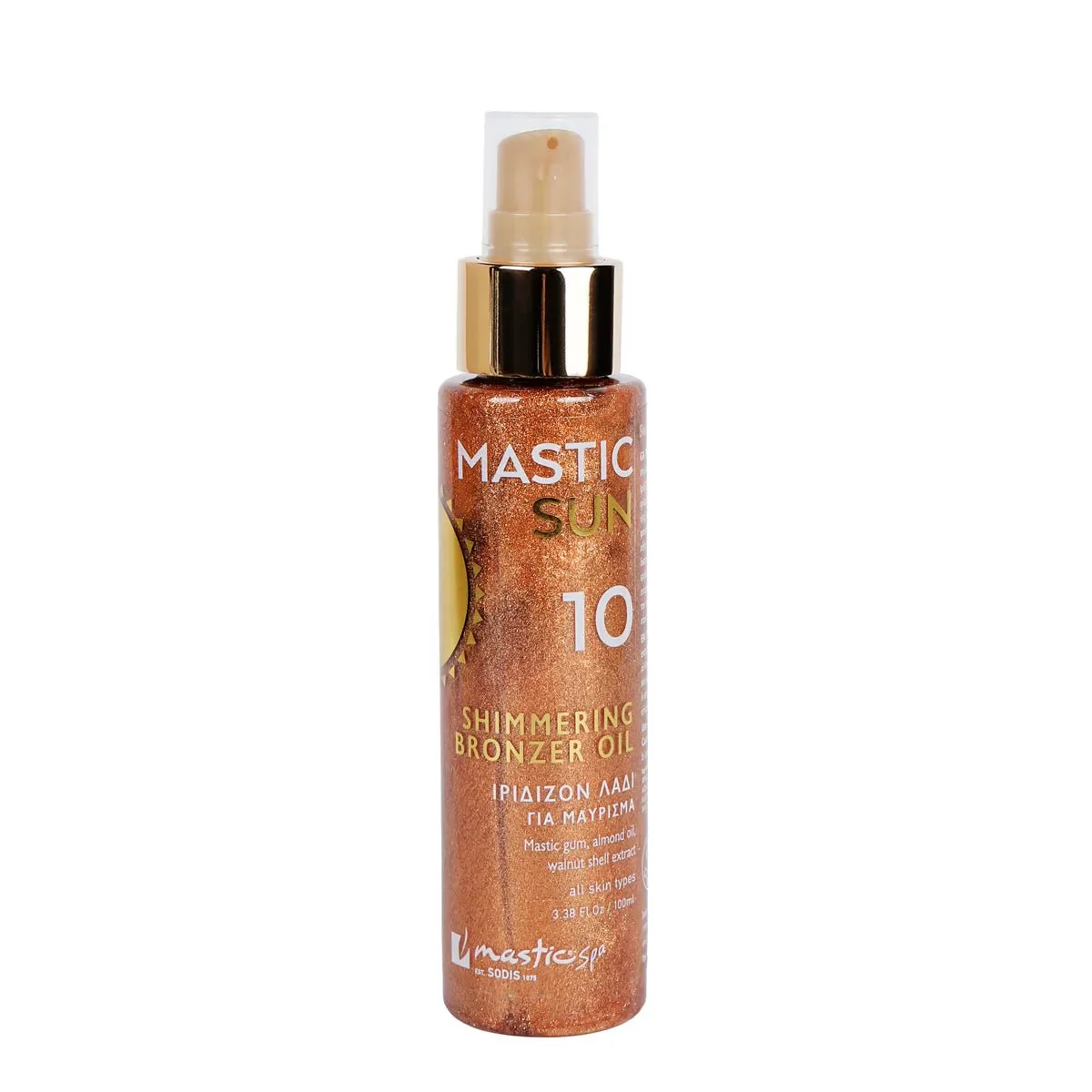 Mastic Sun Shimmering Bronzer Oil 