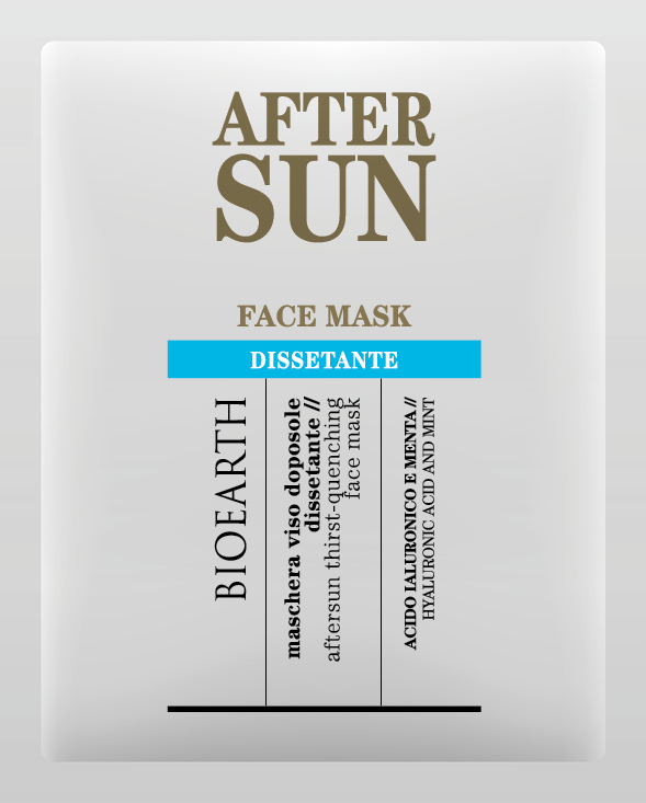 BIOEARTH Sun – Aftersun Thirst-Quenching Face Mask