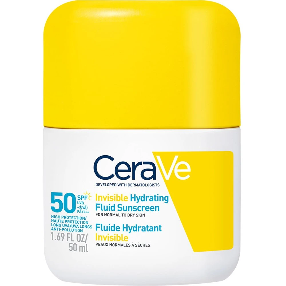 Cerave Invisible Hydrating Fluid SPF50 Sunscreen 