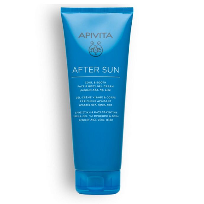 Apivita After Sun Δροσιστική & Καταπραϋντική Κρέμα-Gel για Πρόσωπο & Σώμα