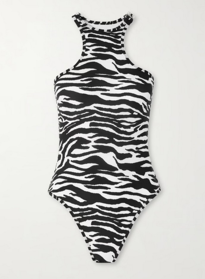 Ολόσωμο μαγιό σε zebra print