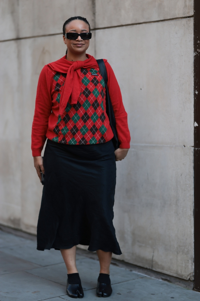 argyle print