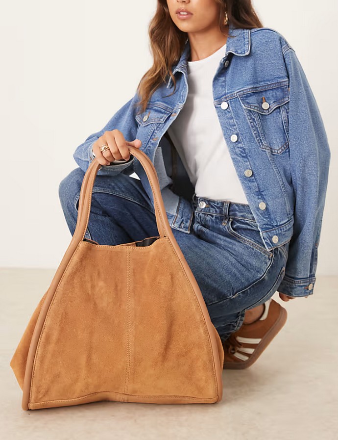 Σουέντ tote bag