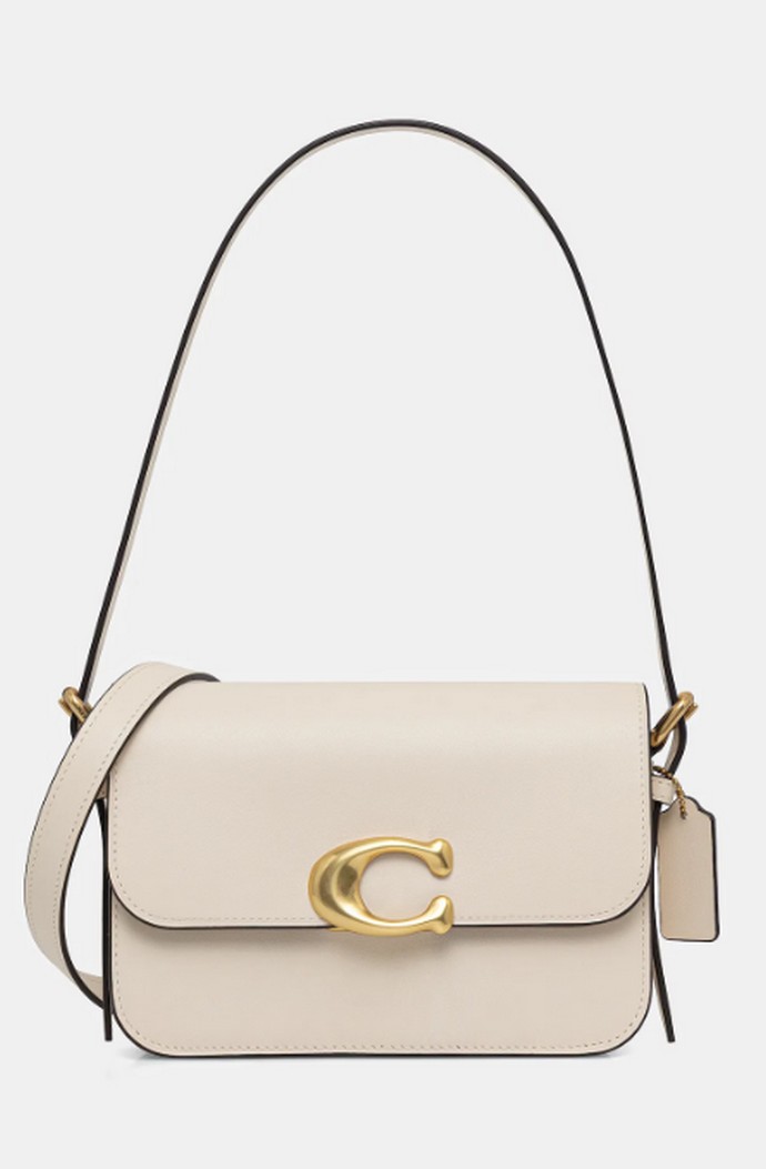 Δερμάτινη bag με αγκράφα