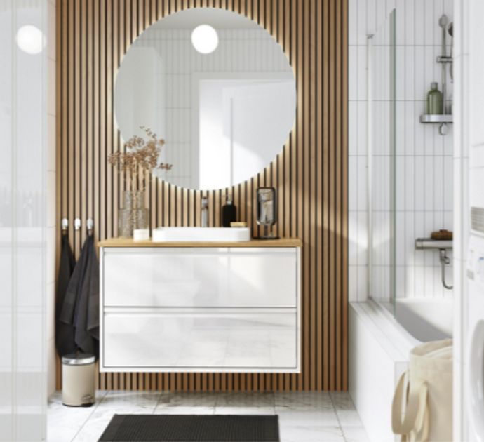 Βάση νιπτήρα με συρτάρια