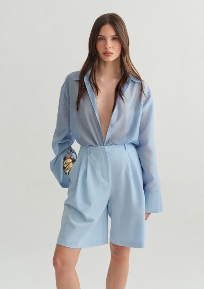Υφασμάτινη tailored βερμούδα