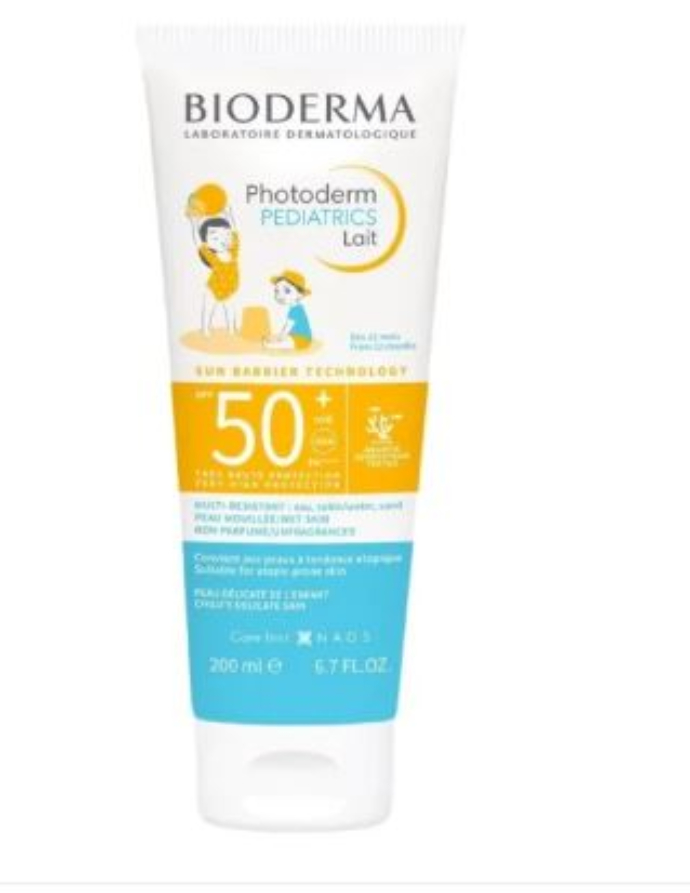 Bioderma Photoderm Pediatrics Lait Παιδικό Αντηλιακό Προσώπου & Σώματος Spf50+