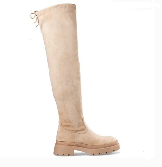 Ψηλές μπότες με τρακτερωτή σόλα