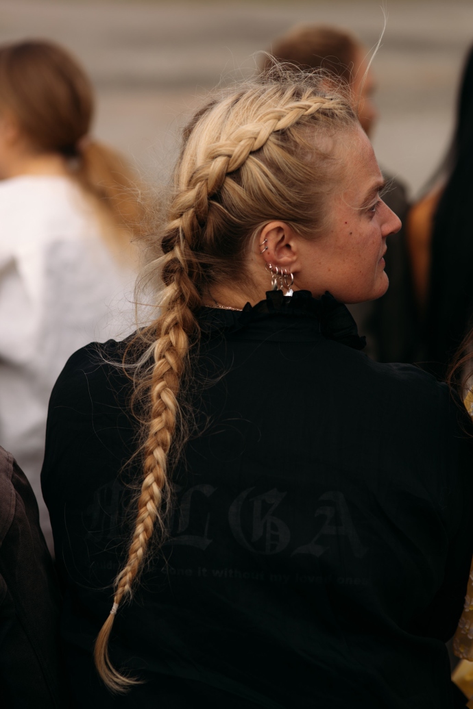 braided ponytail