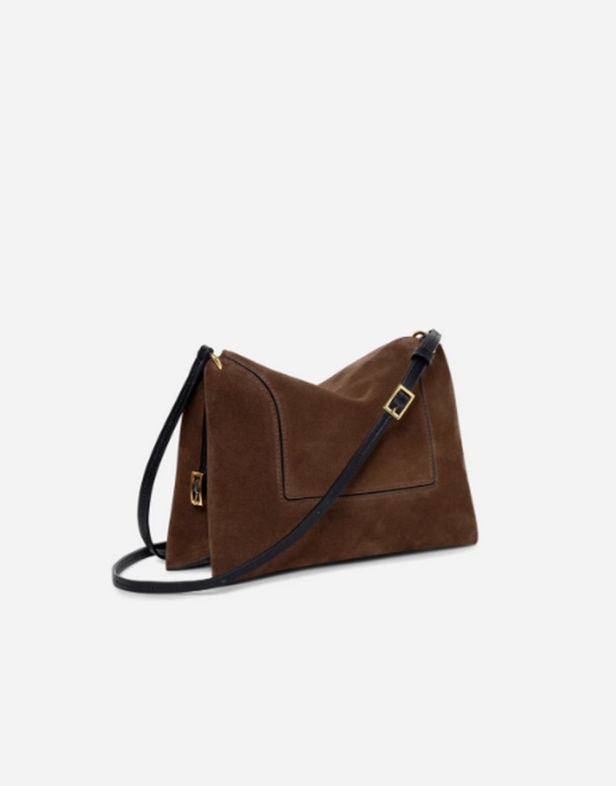 Slouchy bag σουέντ