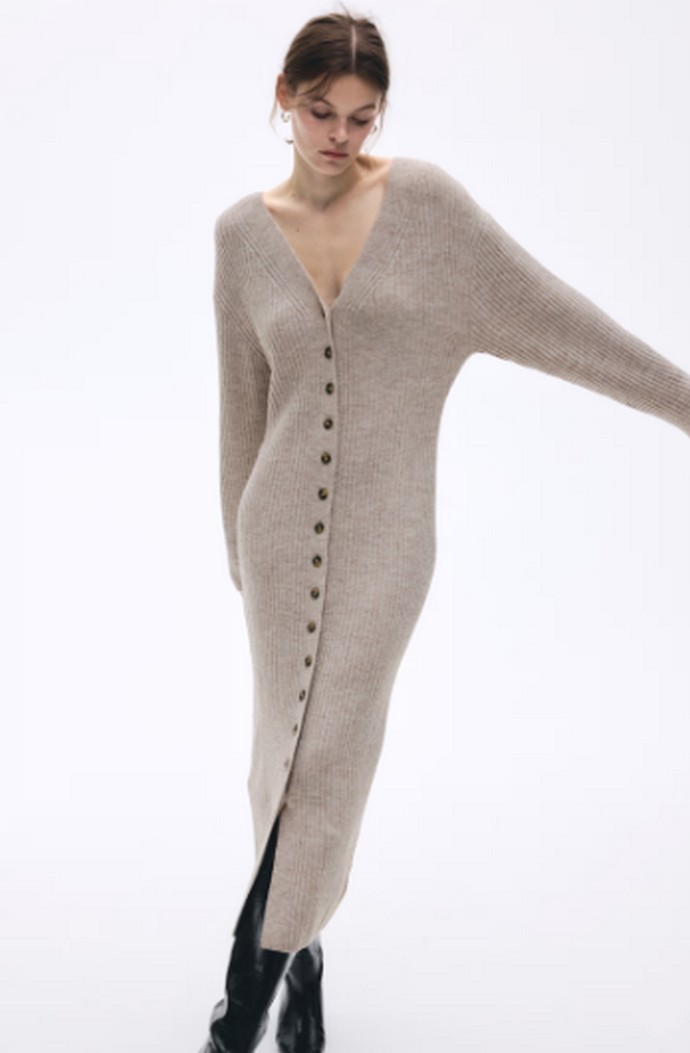 Φόρεμα με πλέξη