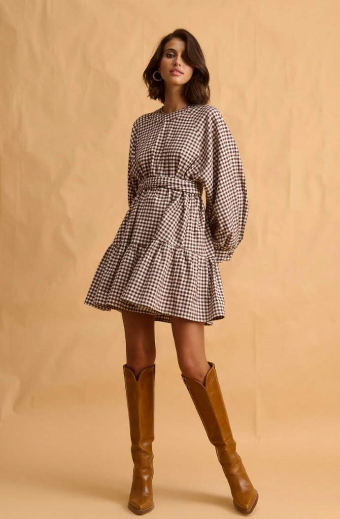 Μινι printed dress 