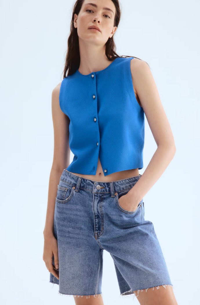 Πλεκτό γιλέκο