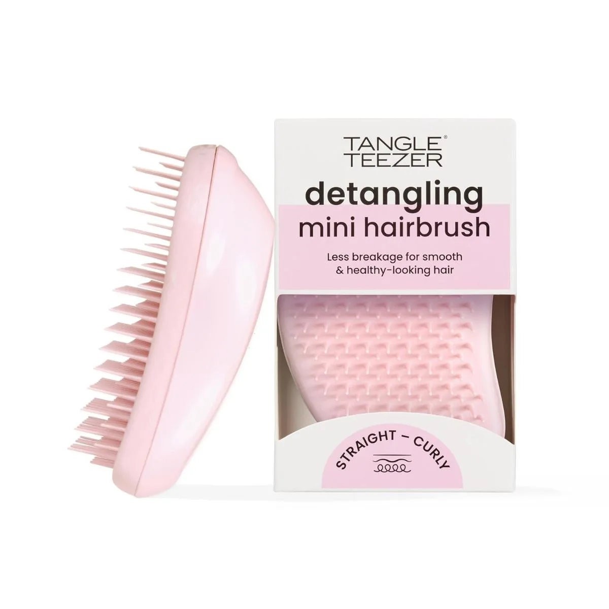 Tangle Teezer Detangling Mini Hairbrush - Millennial Pink
