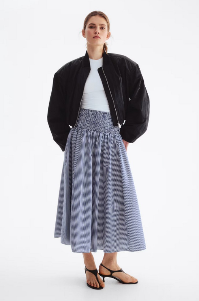 Φούστα ριγέ 