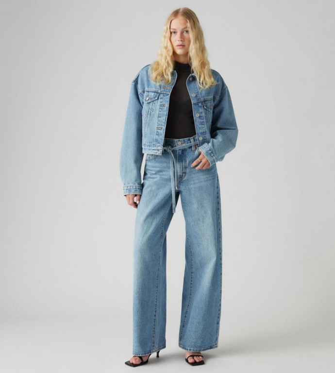 Straight leg τζιν παντελόνι