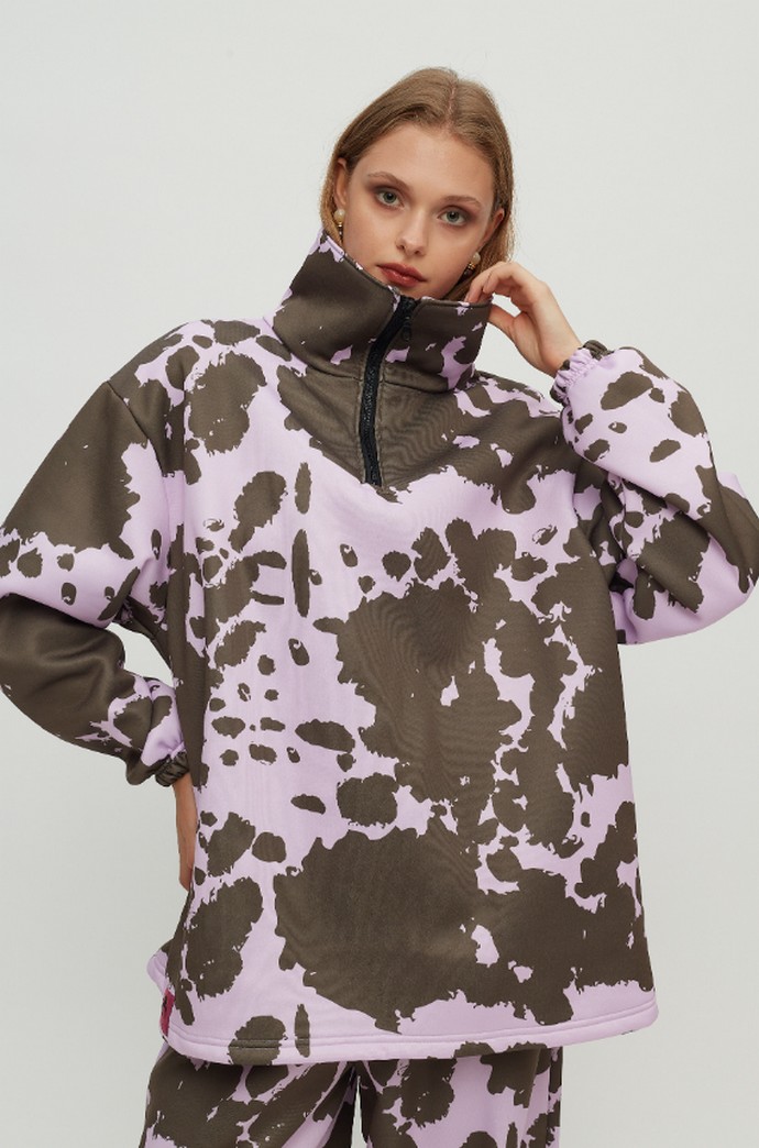 Φούτερ με φερμουάρ