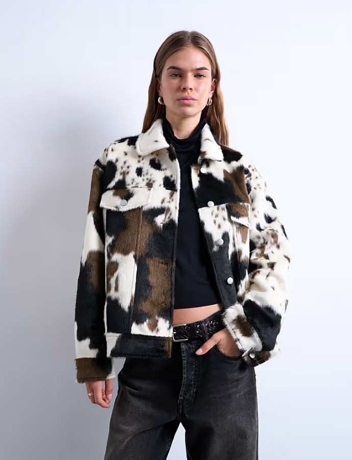 Faux pony πανωφόρι 