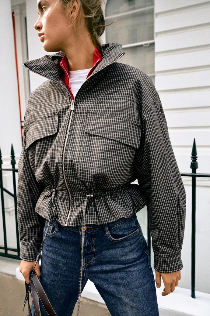 Καρό καπιτονέ jacket 