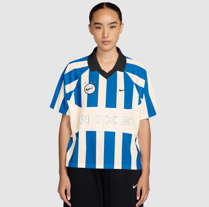 Oversized ριγέ jersey