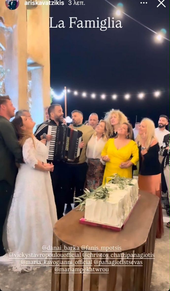 Δανάη Μπάρκα γάμος, Δανάη Μπάρκα Φάνης Μπότσης