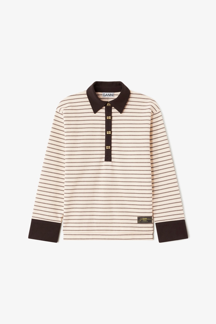 ριγέ polo shirt