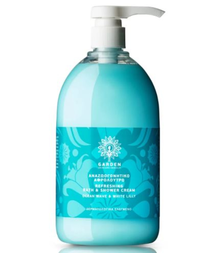 Garden Ocean Wave & White Lilly Bath Shower Cream 