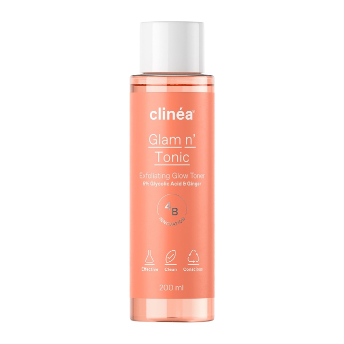 Glam n' Tonic Απολεπιστική Τονωτική Λοσιόν CLINEA