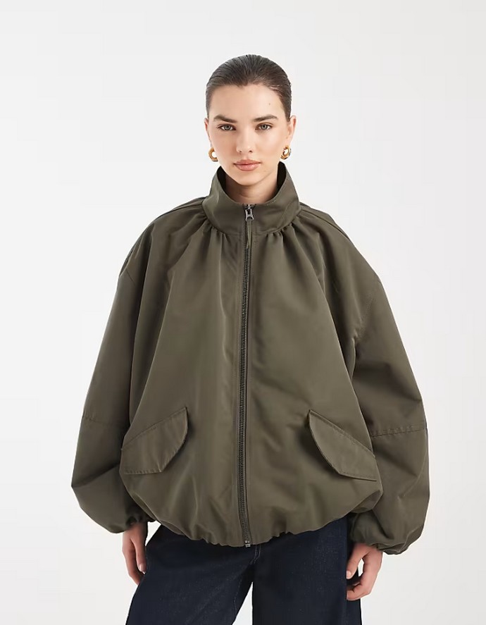 Jacket με ψηλό γιακά