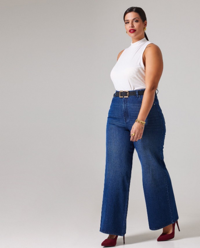 Wide-leg ψηλόμεσο