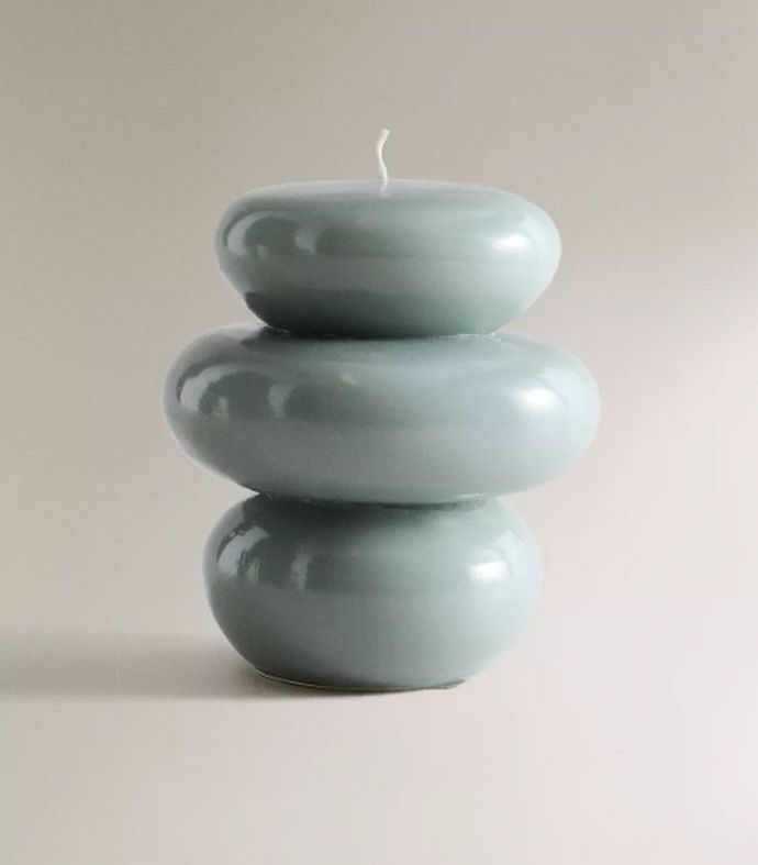 Διακοσμητικό κερί με κυματιστό σχέδιο