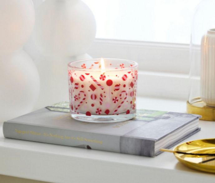 VINTERFINT αρωματικό κερί σε ποτήρι/ζαχαρωτό μπαστούνι, 50 ώρες