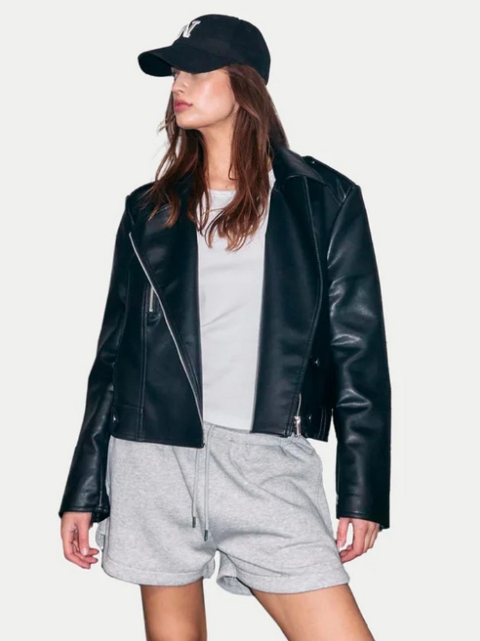 Δερμάτινο biker 