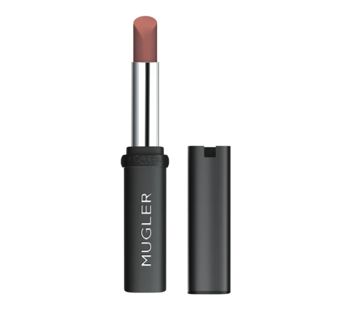 L'Oréal Paris X Mugler Power Matte Lipstick στην απόχρωση 02 Nude