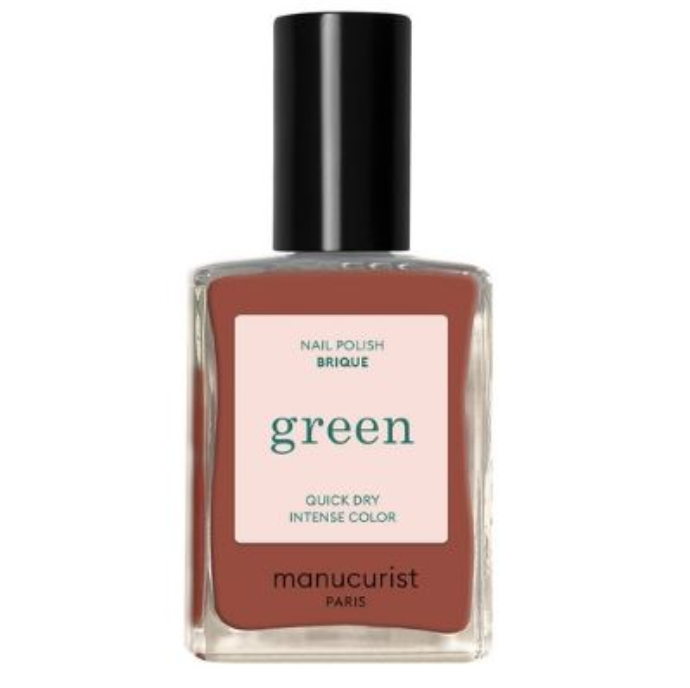 MANUCURIST Green Nail Lacque BRIQUE 
