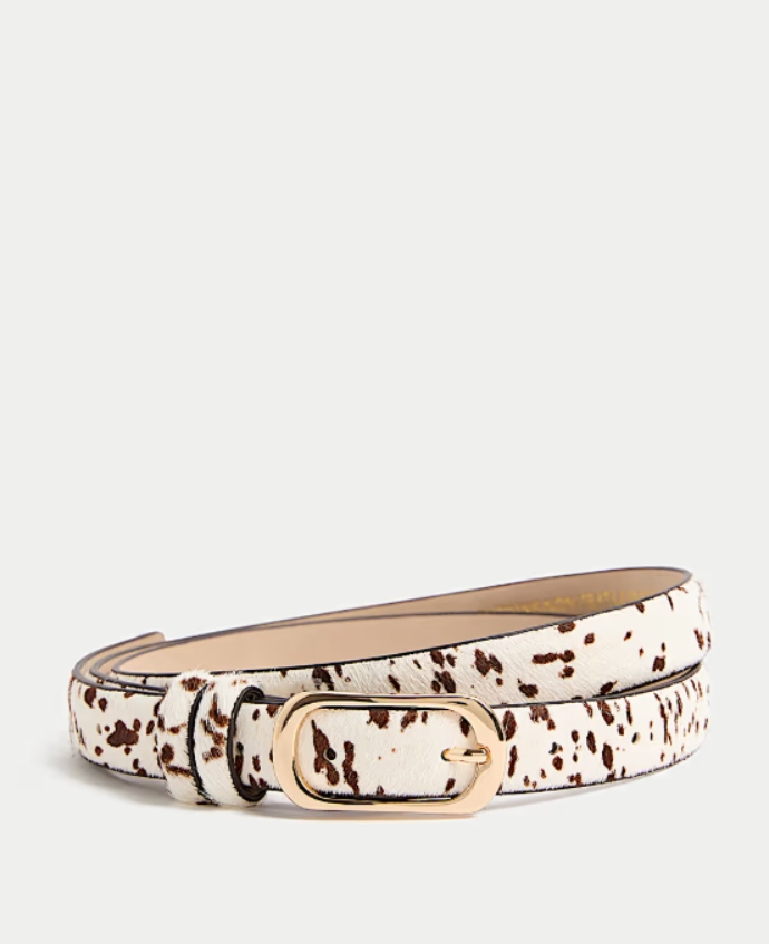 ζώνη με cow print