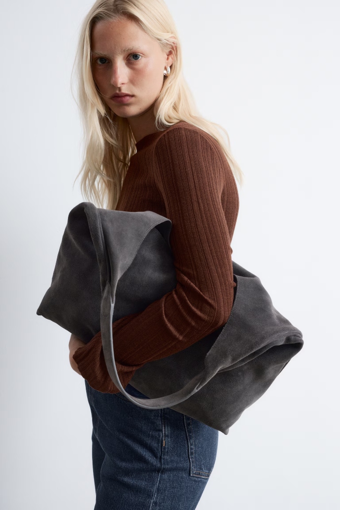 σουέντ ευρύχωρη τσάντα