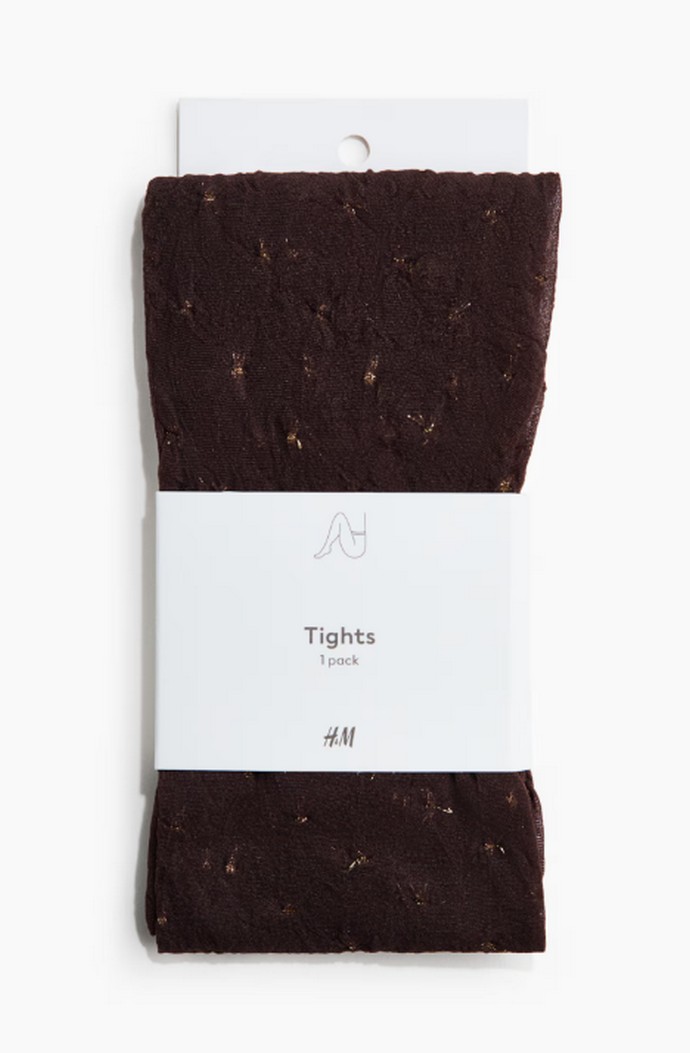 Kαλσόν με πουά και διακοσμητικά στοιχεία