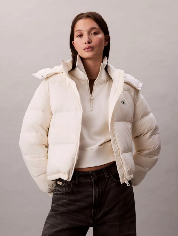 Κοντό puffer μπουφάν