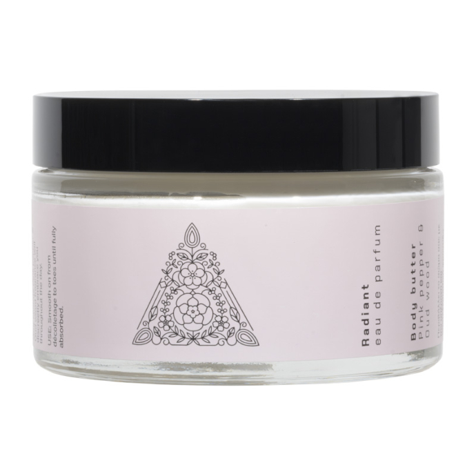 RADIANT Pink Pepper & Oud Wood Body Butter