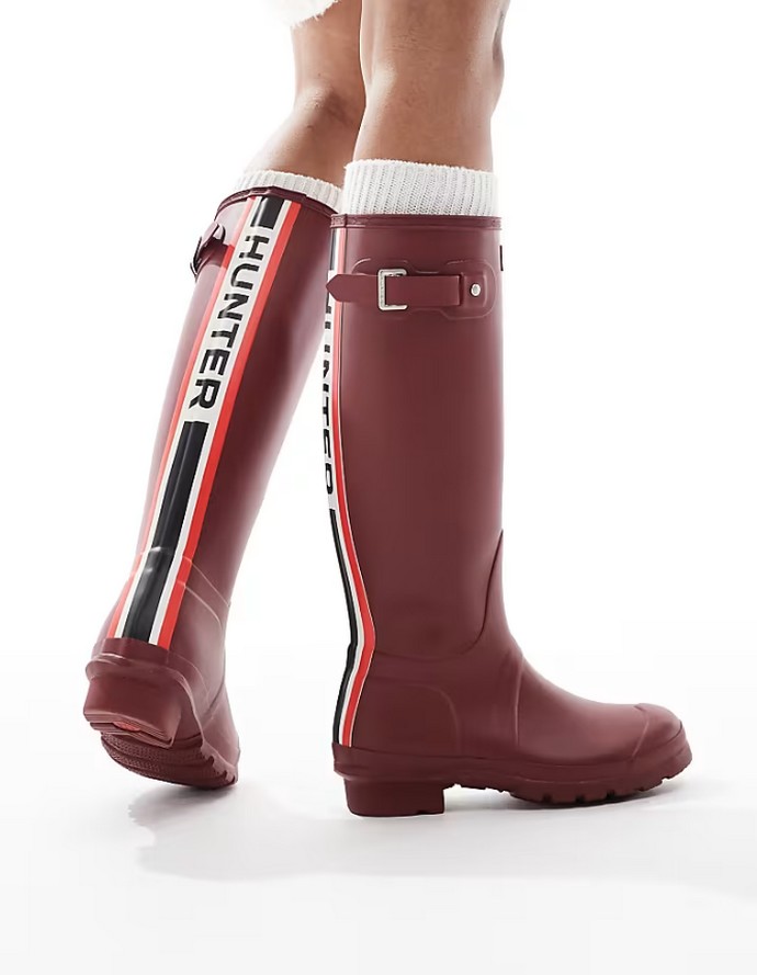 Rain boots με λογότυπο