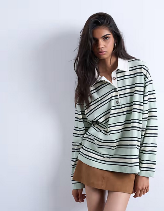 Ριγέ πουλόβερ 